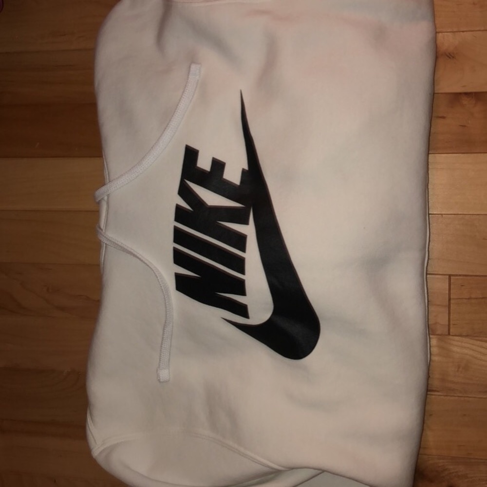 White Nike Hoodie